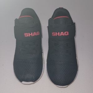 Shaq basketball shoes youth 13 red black